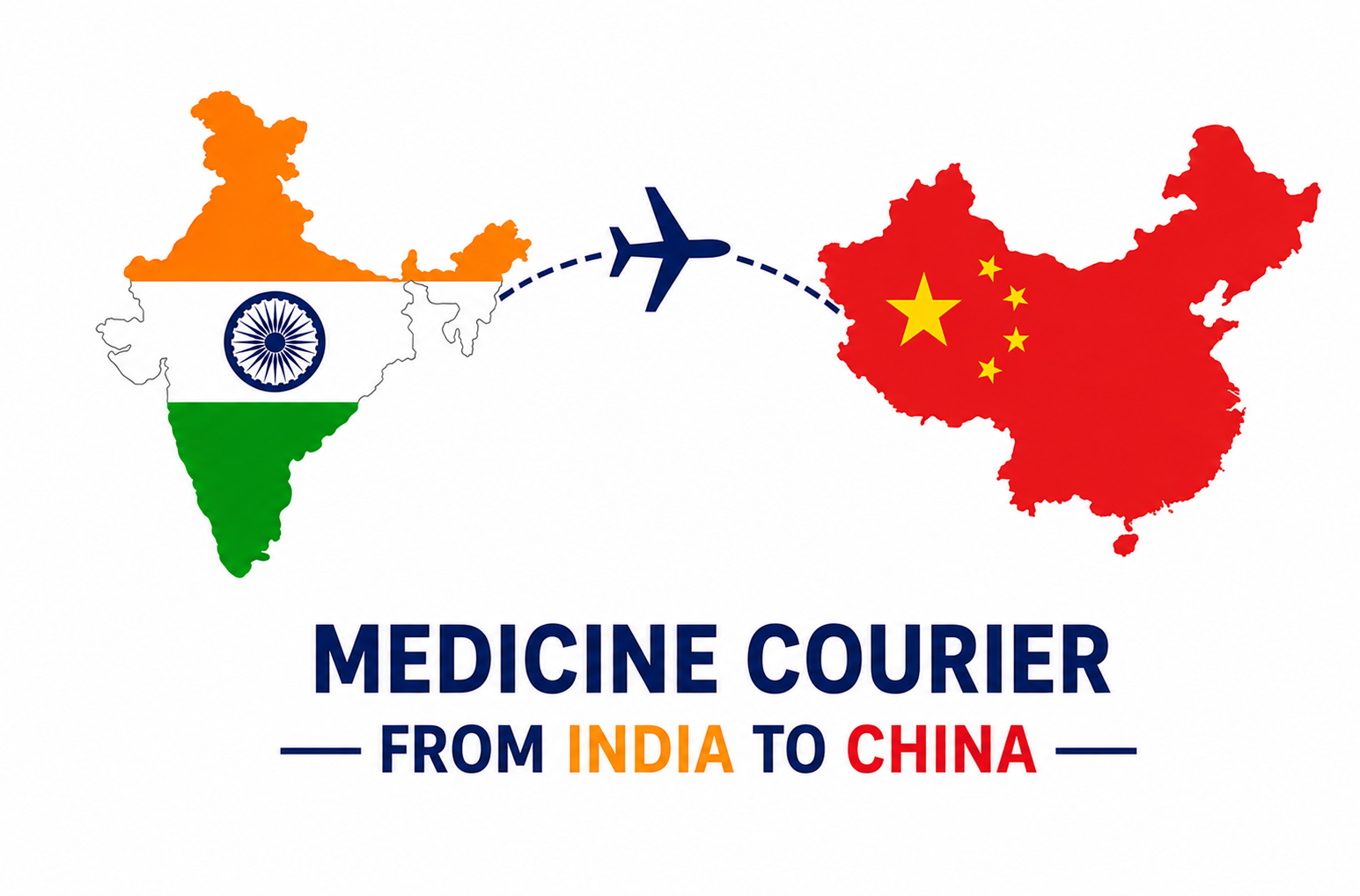 Medicine Courier From India to China - Express Delivery
